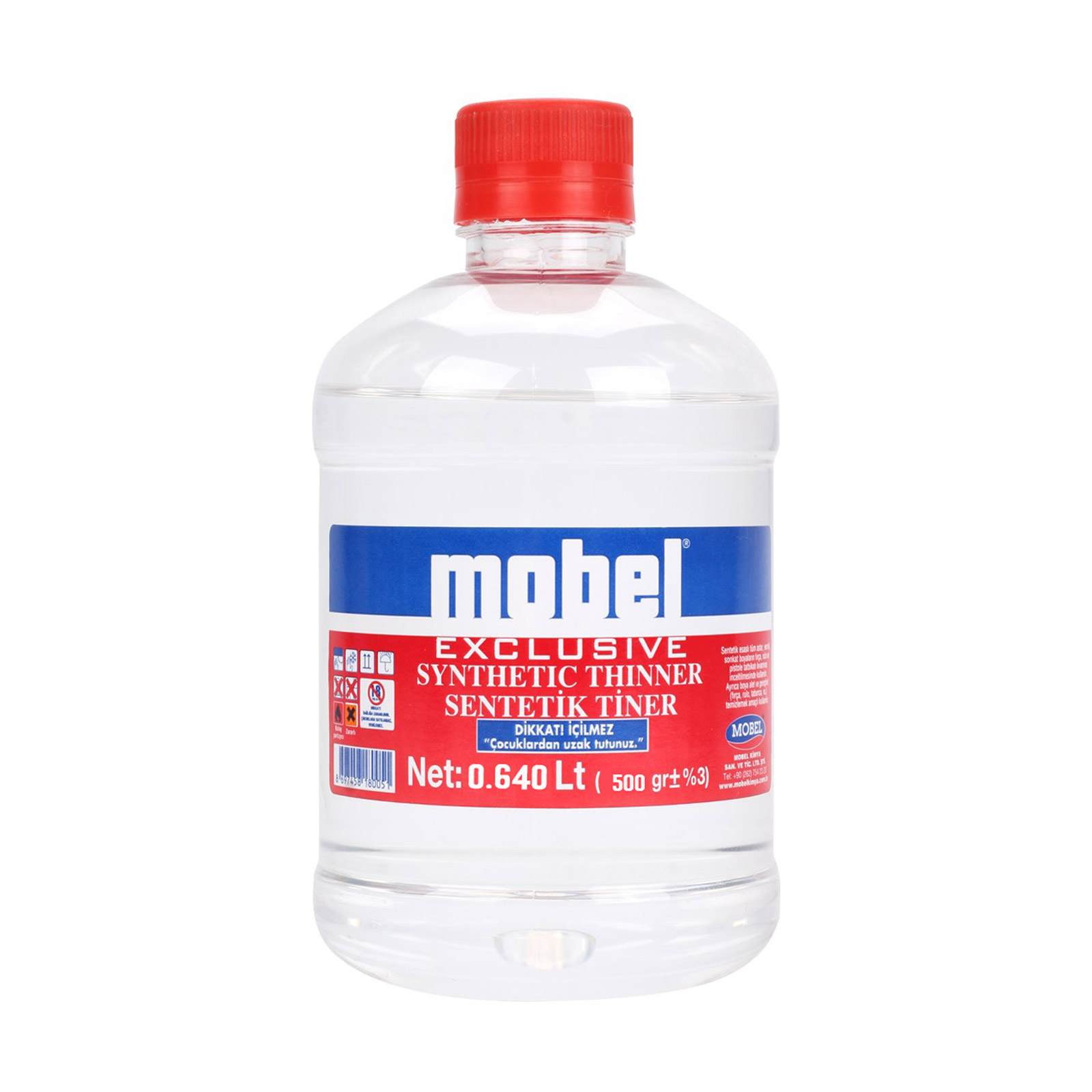 MOBEL – სინთეთიკური გამხსნელი (ვაიტ-სპირიტი) – 640მლ — ლაქები, ზეთები და წებოები